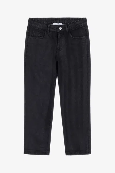 Roberto Cavalli Rc Logo Jeans In Black