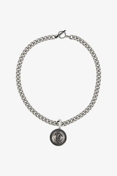 ROBERTO CAVALLI RC LOGO NECKLACE