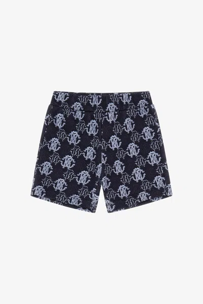 Roberto Cavalli Rc Logo Pants In Blue