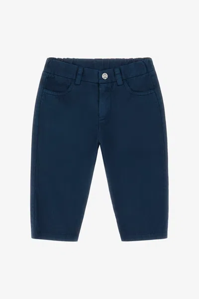 Roberto Cavalli Babies' Rc Logo Pants In Blue