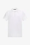 Roberto Cavalli Rc Logo Polo In White