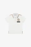 Roberto Cavalli Rc Logo Polo In White