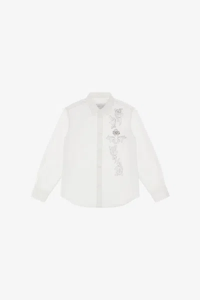Roberto Cavalli Rc Logo Shirt In White