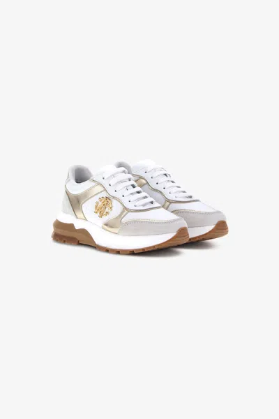 Roberto Cavalli Rc Logo Sneakers In White