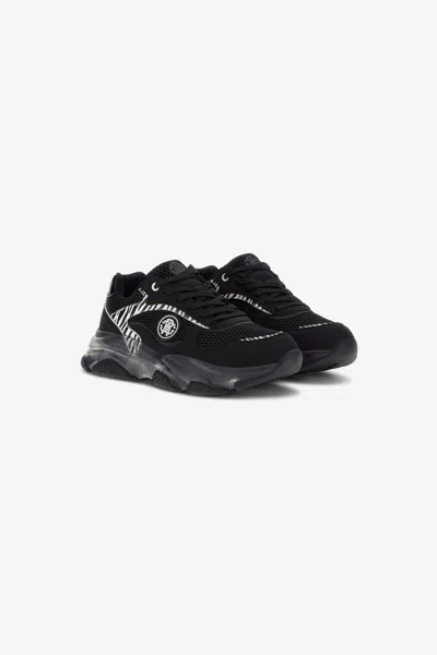 Roberto Cavalli Rc Logo Sneakers In Black