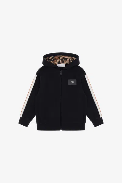 Roberto Cavalli Rc Logo Sweatshirt In Black