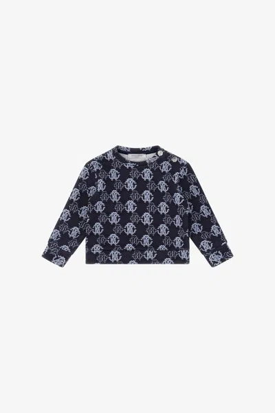 Roberto Cavalli Rc Logo Sweatshirt In Blue