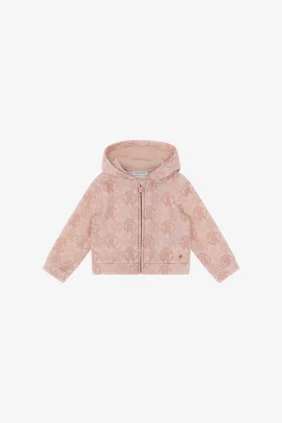 Roberto Cavalli Kids' Rc Logo Sweatshirt In Pink
