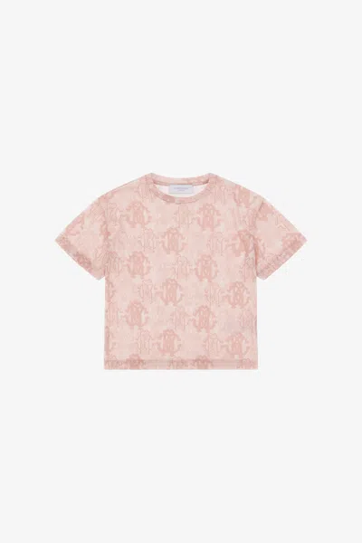 Roberto Cavalli Rc Logo T-shirt In Pink