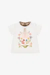 Roberto Cavalli Rc Logo T-shirt In White