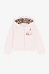 ROBERTO CAVALLI BAUMWOLL-HOODIE MIT RC-MONOGRAMM