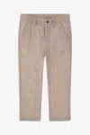 Roberto Cavalli Rc Monogram Denim In Light Brown