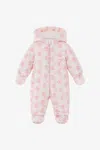Roberto Cavalli Rc Monogram-embroidery Babygrow Set In Pink