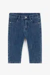 Roberto Cavalli Rc Monogram Jeans In Dark Blue