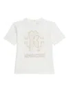 Roberto Cavalli Rc Monogram Logo T-shirt In White