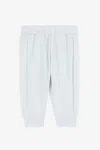 Roberto Cavalli Rc Monogram-print Cotton Track Pants In Light Blue