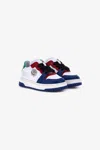 Roberto Cavalli Rc Sneakers In White/blue