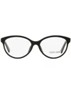 Roberto Cavalli Rc5094 Pantos Round-frame Glasses In Black