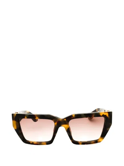 Roberto Cavalli Rectangle-frame Sunglasses In Multi