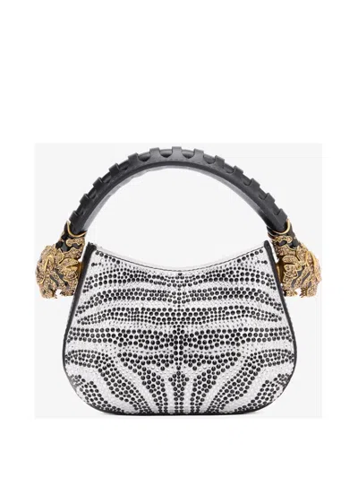 Roberto Cavalli Roar Mini Bag In Schwarz