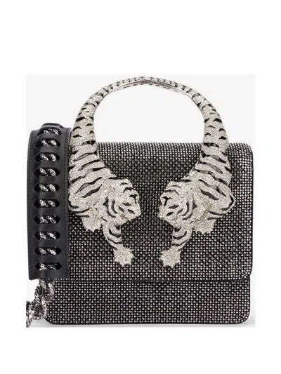 Roberto Cavalli Roar Mini Bag In Schwarz