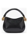 Roberto Cavalli Roar Shoulder Bag In Schwarz