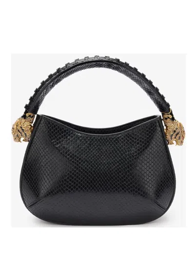 Roberto Cavalli Roar Shoulder Bag In Schwarz
