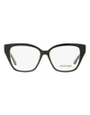 Roberto Cavalli Square Rc5083 Orciano Eyeglasses Woman Eyeglass Frame Black Size 53