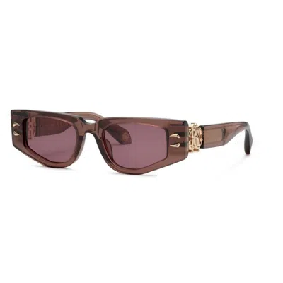 Roberto Cavalli Src057m 06me In Brown