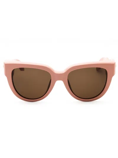 Roberto Cavalli Round Women's Sunglasses - Src054 Style In Brown