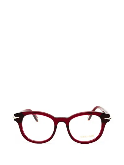 Roberto Cavalli Round-frame Glasses In Red