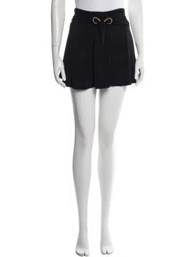 Pre-owned Roberto Cavalli Ruffle Embellishment Mini Skirt In White