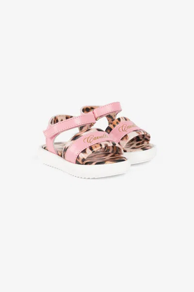Roberto Cavalli Sandal In Pink