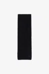 Roberto Cavalli Scarf With Monogram Rc In Black