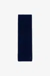 Roberto Cavalli Scarf With Monogram Rc In Dark Blue