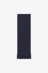 Roberto Cavalli Scarf With Monogram Rc In Dark Blue