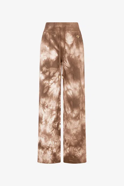 Roberto Cavalli Schlaghose Mit Tie-dye-muster In Multi