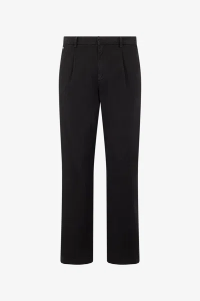 Roberto Cavalli Black Pleated Trousers