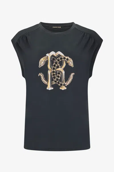 Roberto Cavalli Black T-shirt