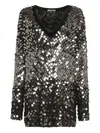 Roberto Cavalli Sequin-embellished Sweater In Black