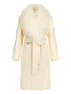 Roberto Cavalli Coat With Fur Collar