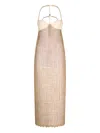 Roberto Cavalli Midikleid Mit Sheer-effekt In Nude