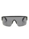 Roberto Cavalli Shield-frame Sunglasses In Black