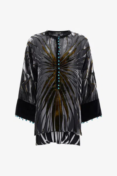 Roberto Cavalli Shirt In Black