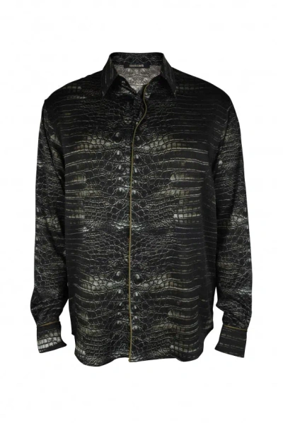 Roberto Cavalli Shirt In Black