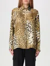 ROBERTO CAVALLI SHIRT ROBERTO CAVALLI WOMAN COLOR NATURAL,G43140067