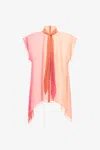 Roberto Cavalli Shirt With Bow Detail In Fuchsia
