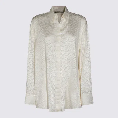 Roberto Cavalli Shirts Light And Natural In Neutral