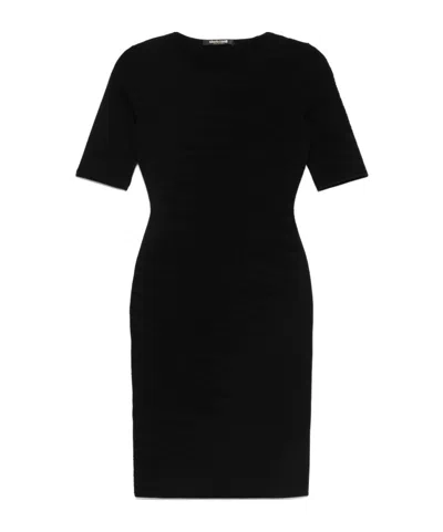 ROBERTO CAVALLI ROBERTO CAVALLI TEXTURED SHEATH DRESS