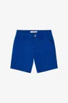 Roberto Cavalli Shorts With Logo In Blue